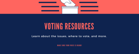 Voting Resources Learn about the issues, where to vote, and more.