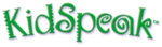 KidSpeak green and white logo