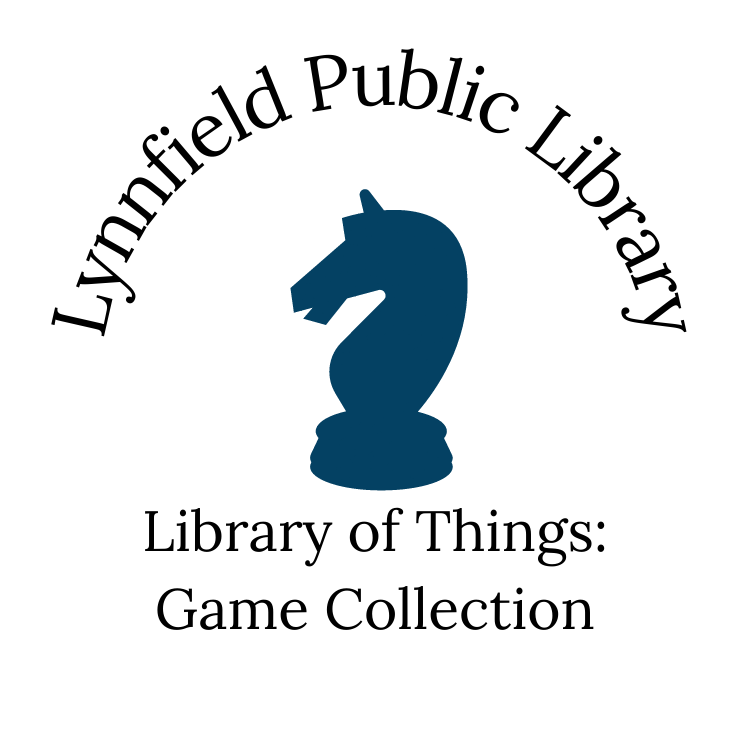 A label for the Lynnfield Library of Things Game Collection.