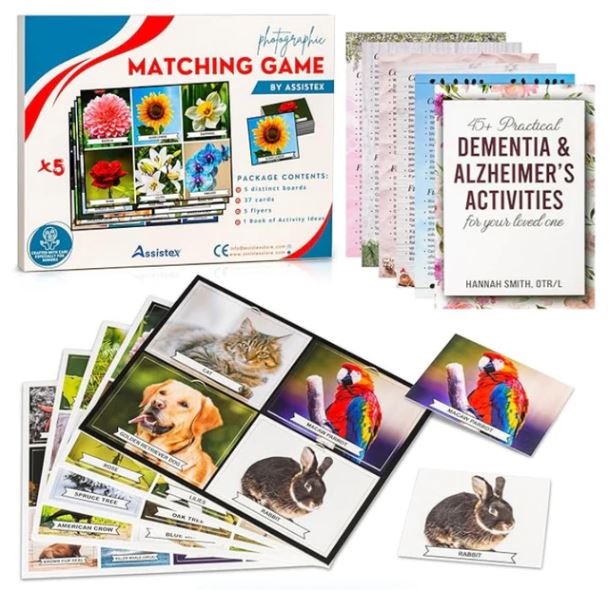 A memory matching game featuring many animals and plants.